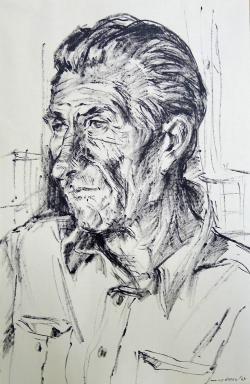 Max van der Wissel<br />Portret van man met overhemd