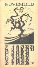 Coen Schilt<br />Kalender 1936