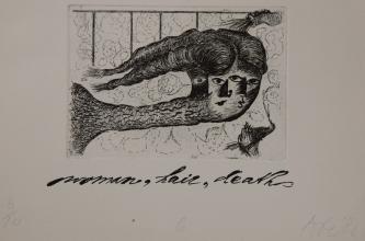 Abe Kuipers<br />Woman, hair, death